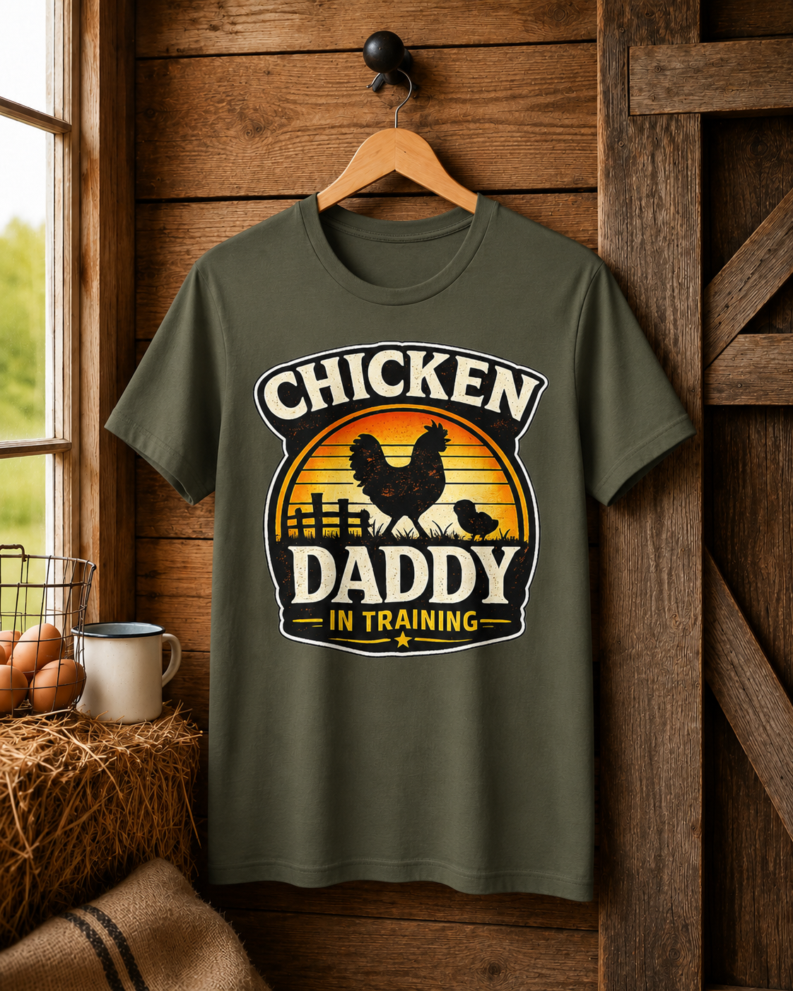 Chicken Daddy in Training Tee