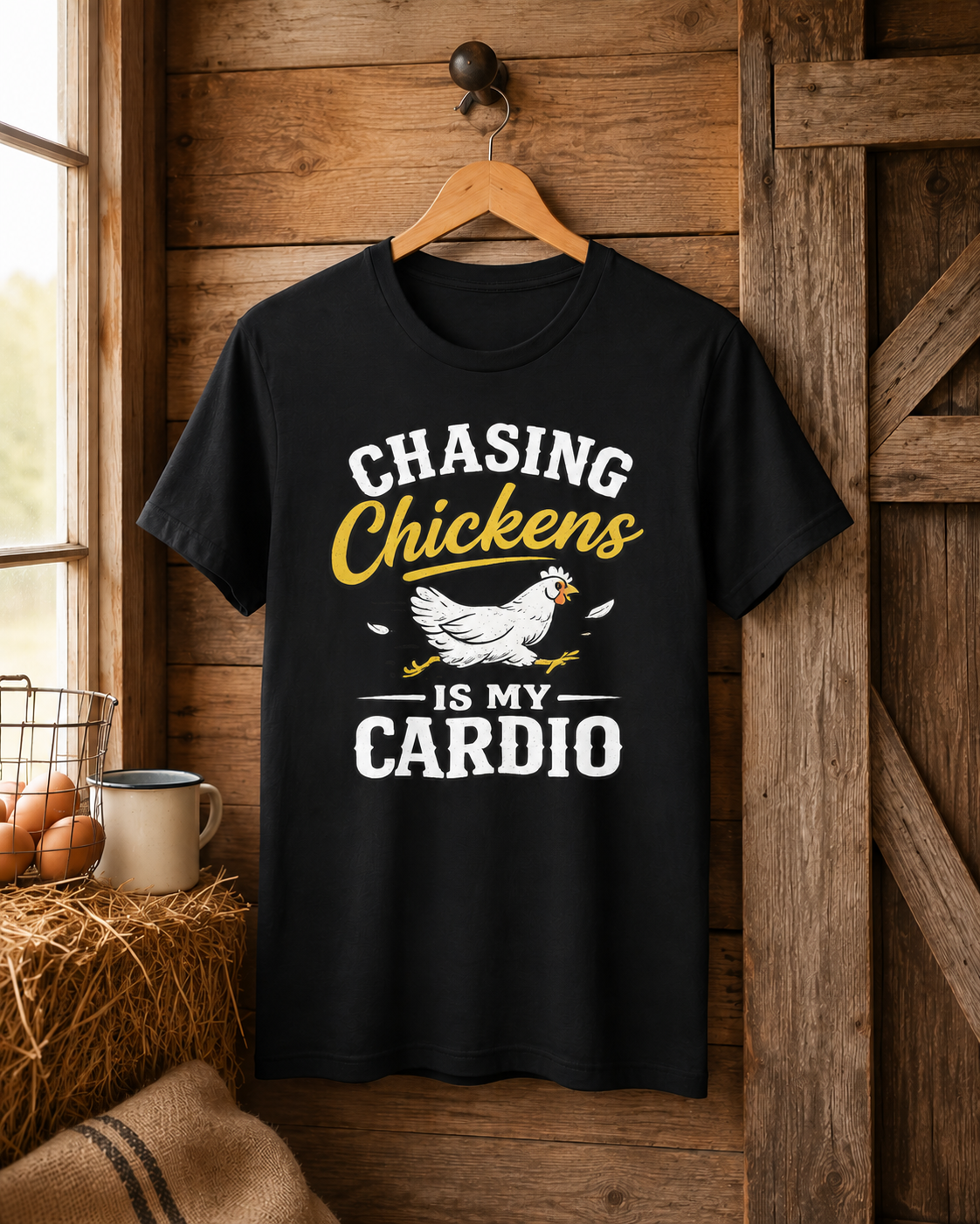Chasing Chickens Tee