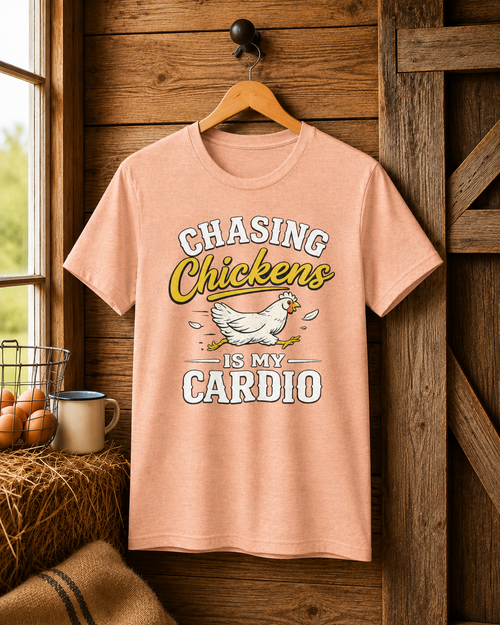 Chasing Chickens Tee