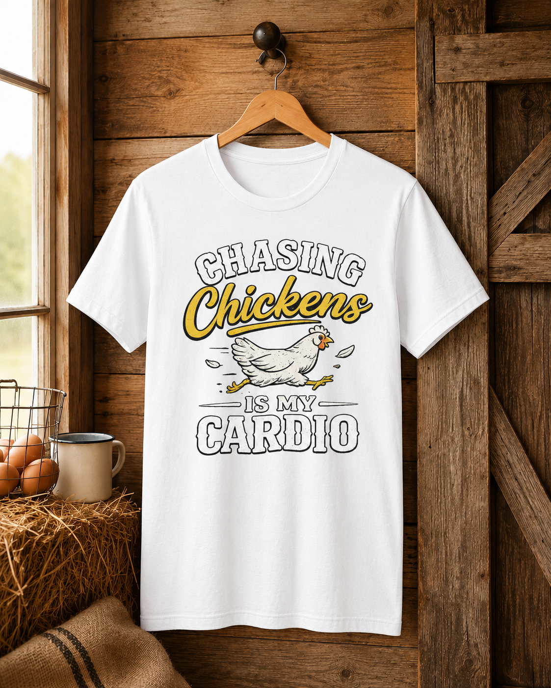 Chasing Chickens Tee