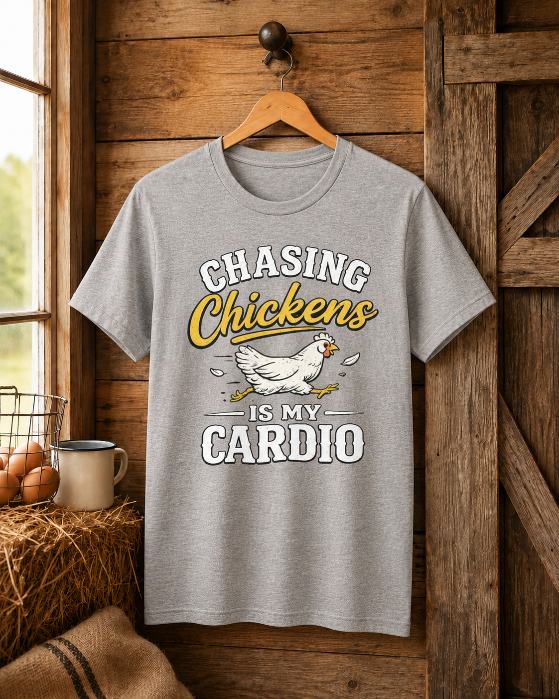 Chasing Chickens Tee
