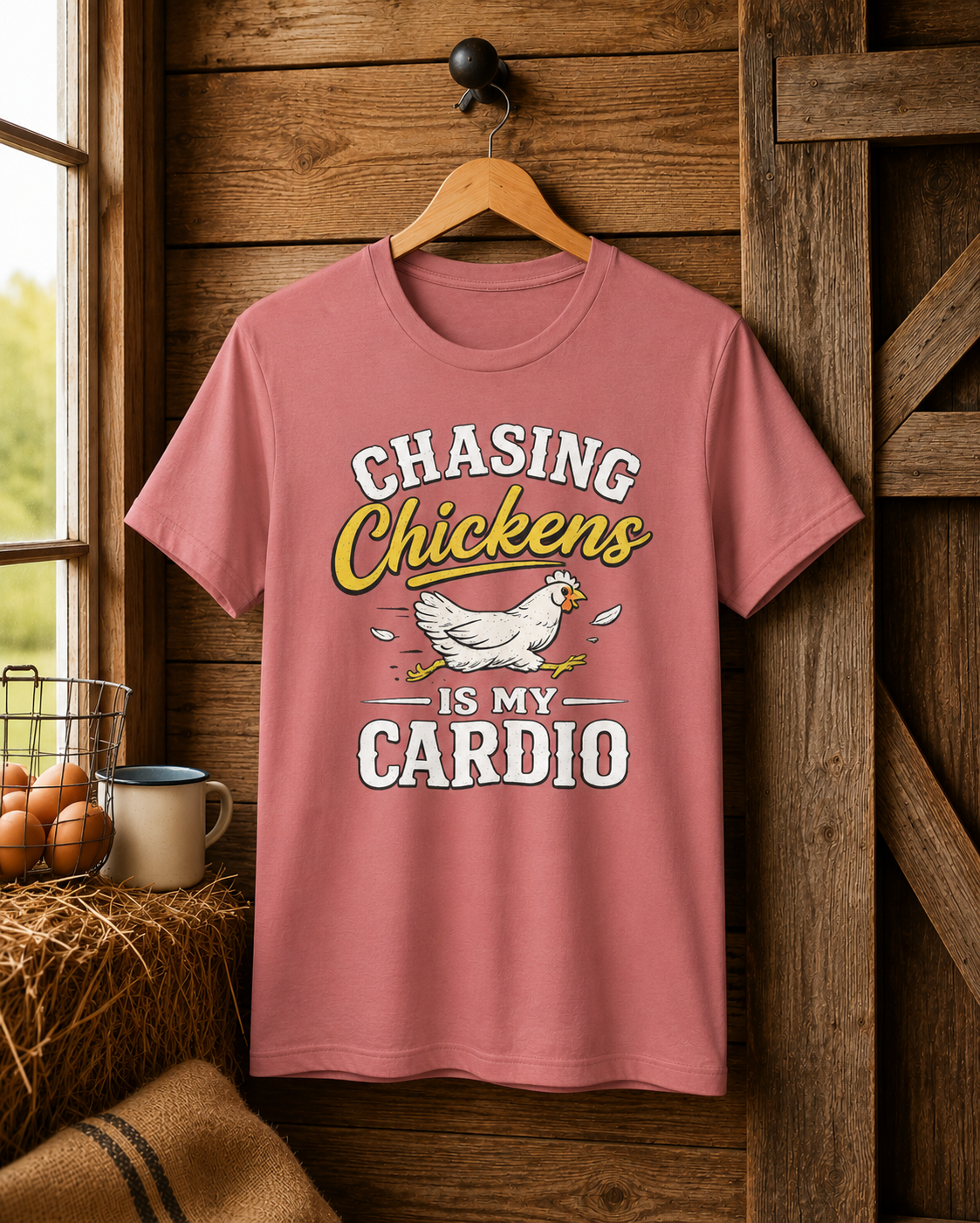 Chasing Chickens Tee