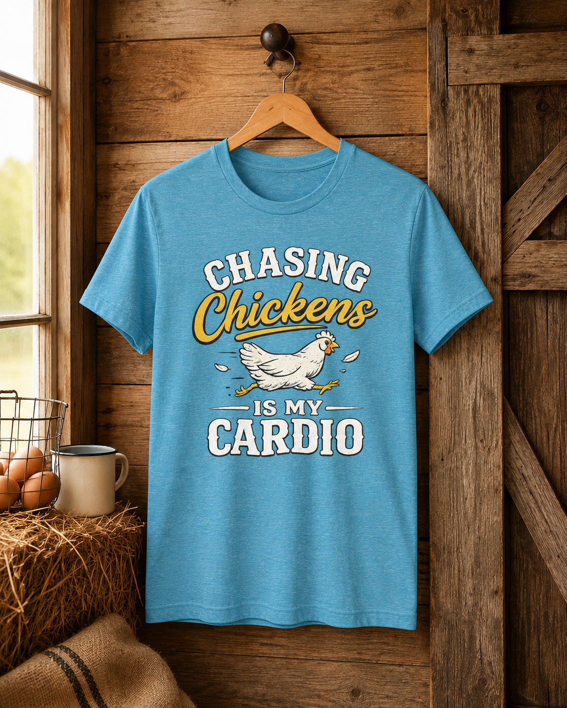 Chasing Chickens Tee