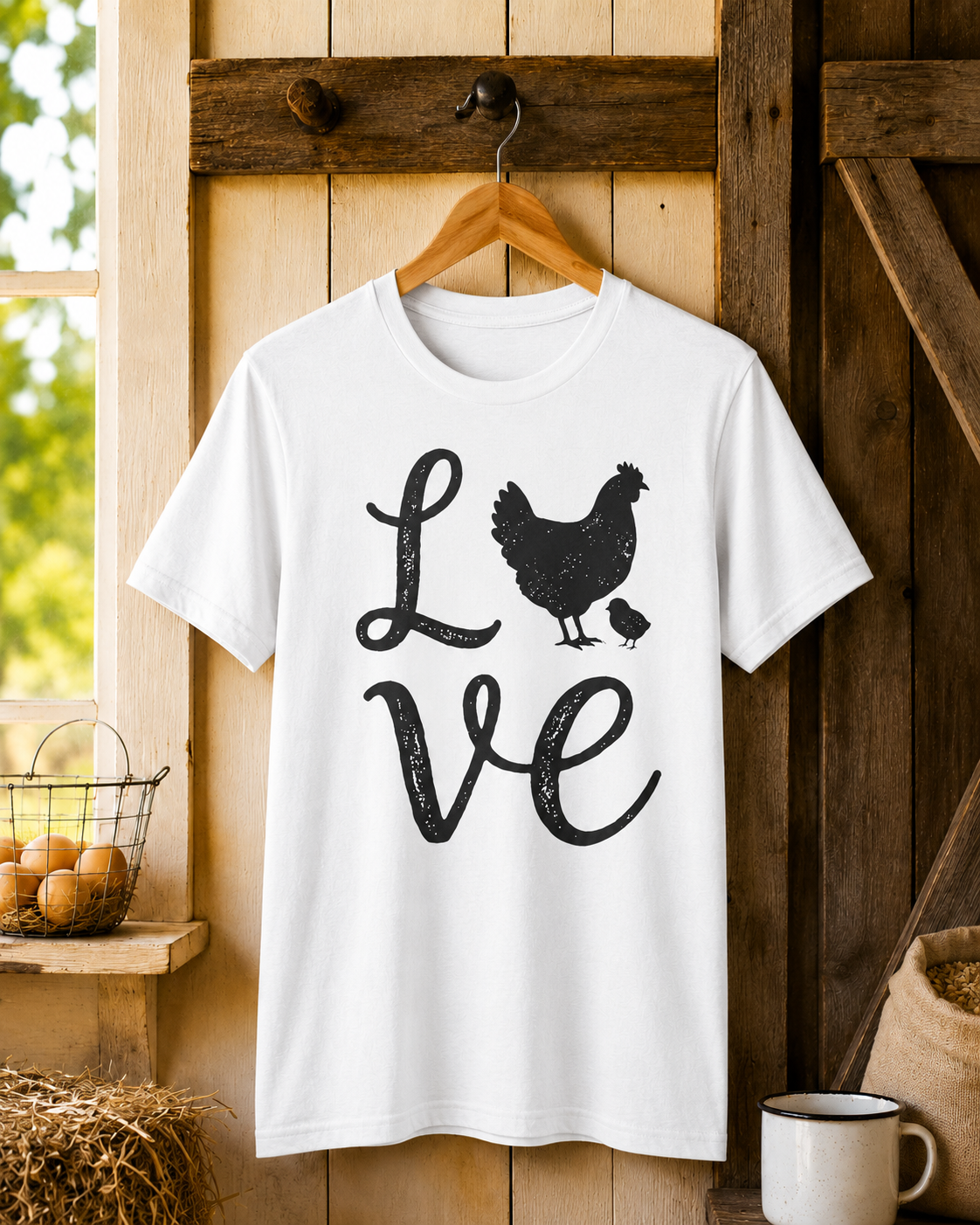 Love Chickens Tee