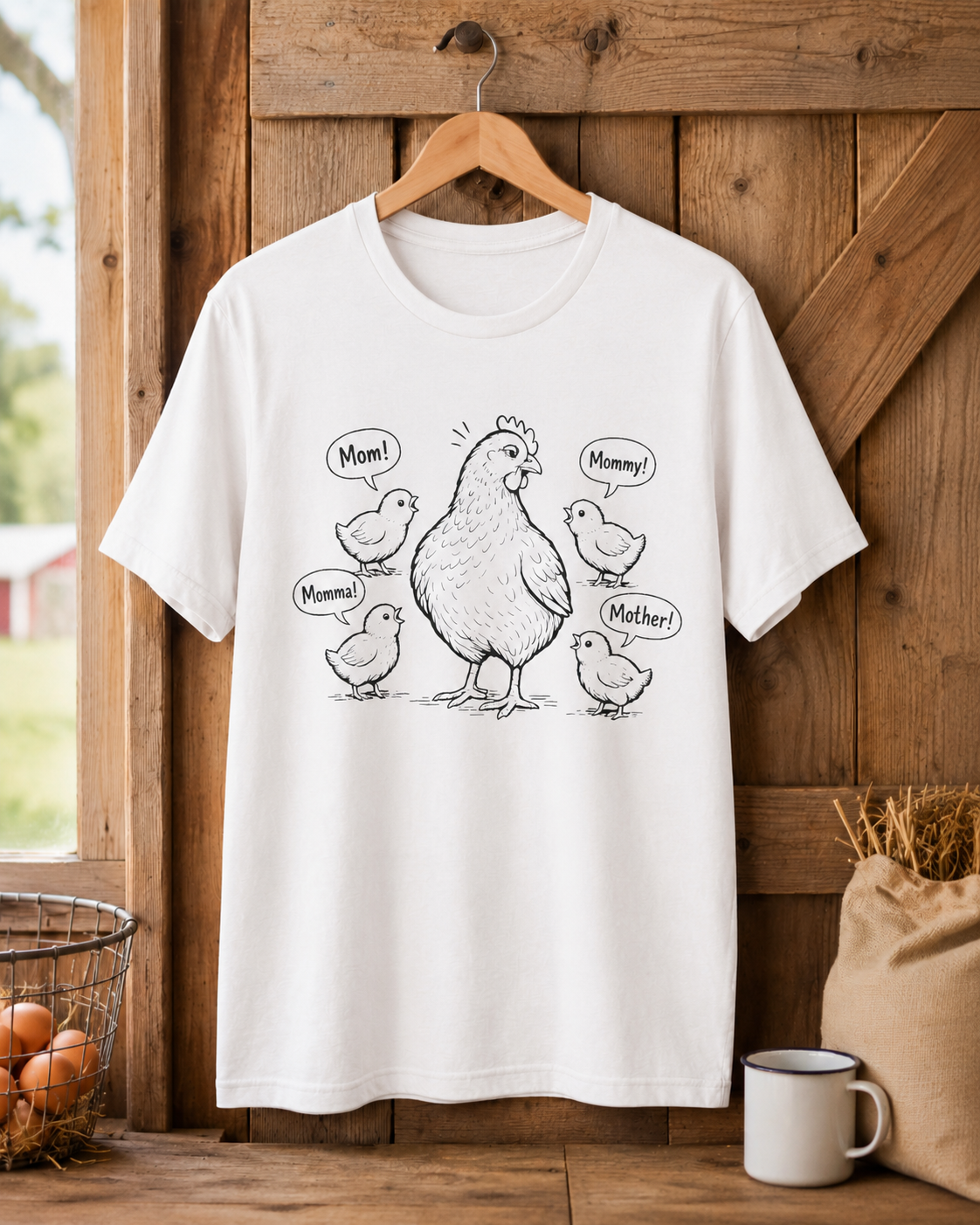Mom. Momma. Mommy. Mother. Tee