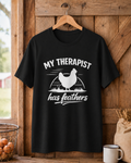 My Therapist Has Feathers Tee