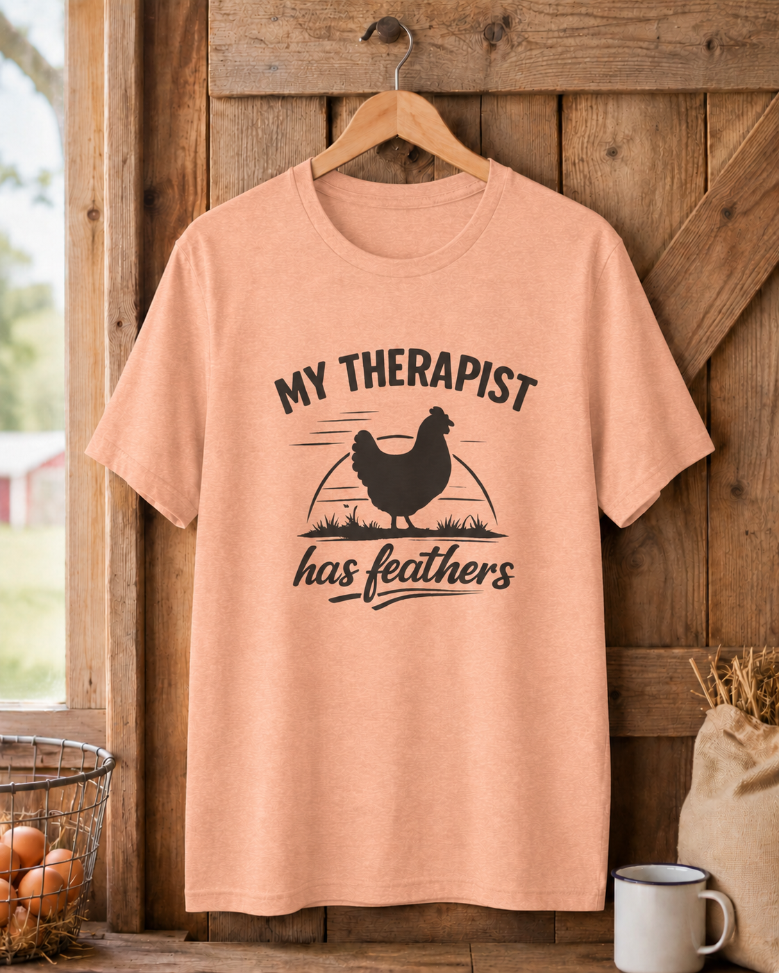 My Therapist Has Feathers Tee
