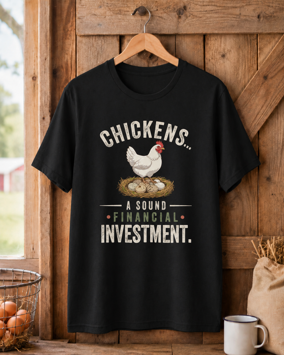 Chickens, A Sound Financial Investment Tee