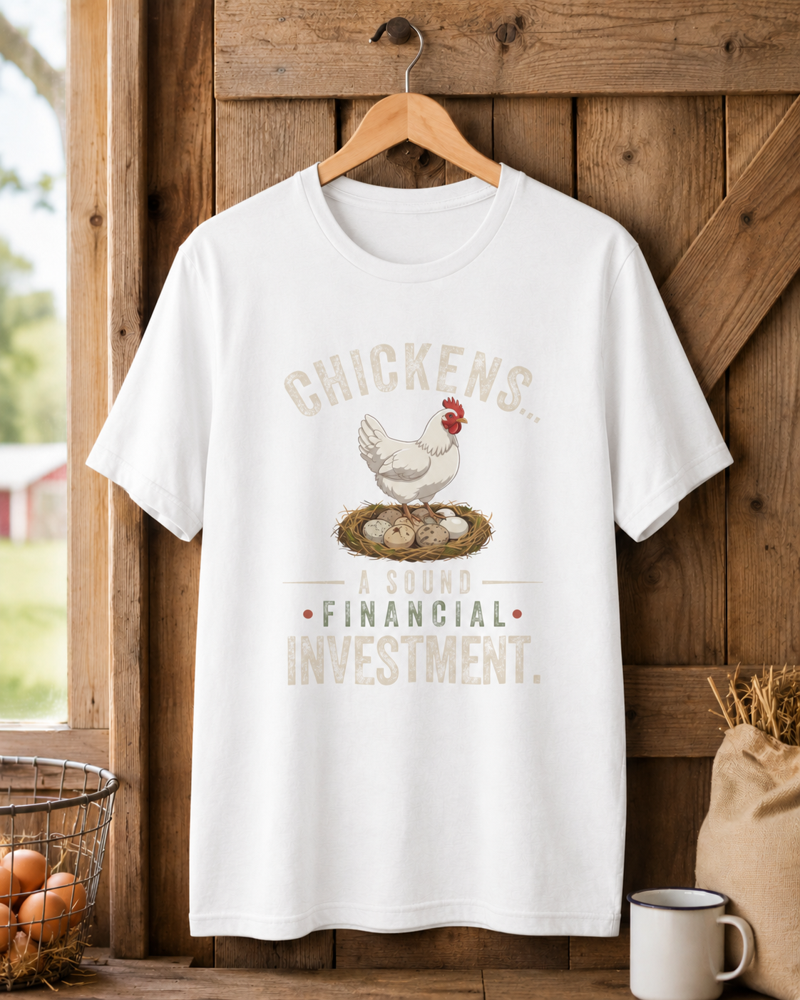 Chickens, A Sound Financial Investment Tee
