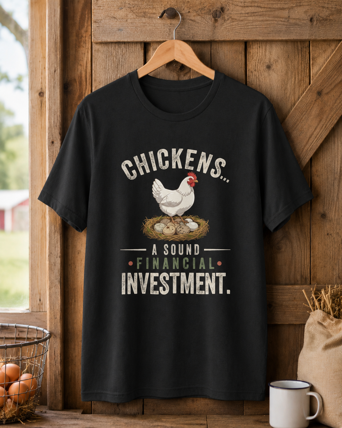 Chickens, A Sound Financial Investment Tee