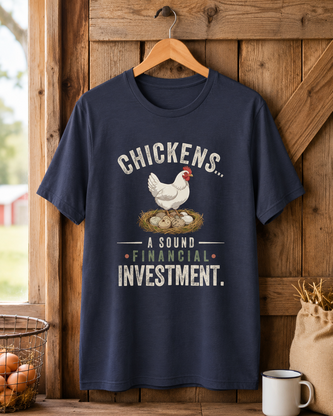 Chickens, A Sound Financial Investment Tee