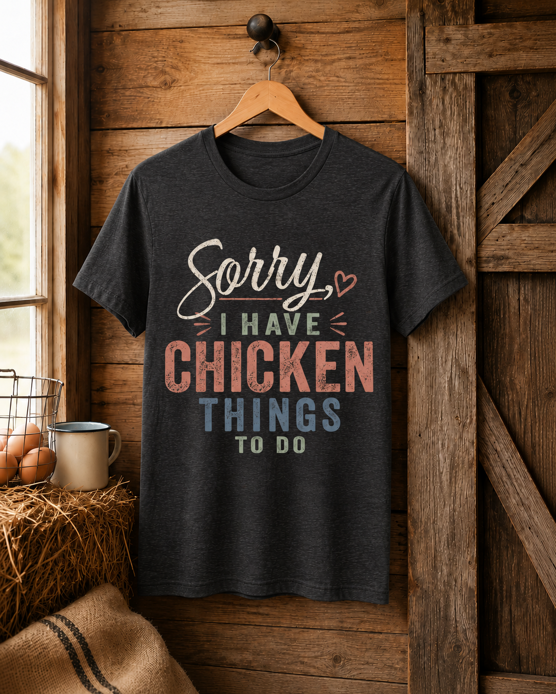 Sorry, I Have Chicken Things To Do Tee